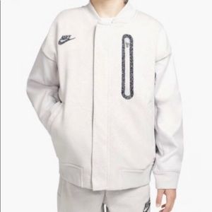 RARE Nike Sportswear White Pebble Jacket CU9322-910